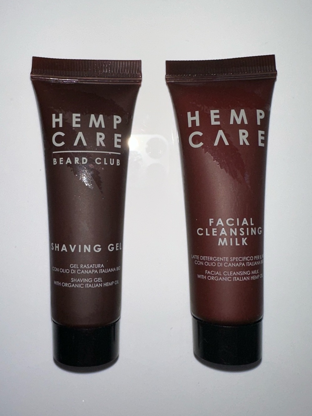 Shaving Gel & Facial Cleansing Milk duo NWT